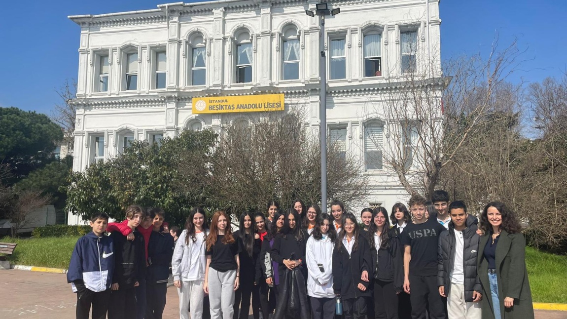 8.Sınıf Öğrencilerimizin Beşiktaş Anadolu Lisesi'ne yaptığı geziden kareler